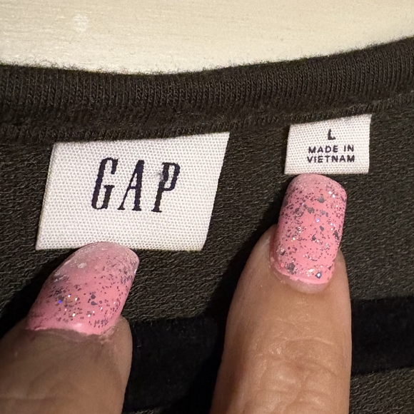 Gap Long Sleeve Fleece Jumpsuit In Deep Women’s Size Large - Picture 9 of 11